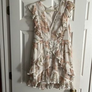 SPRING OR SUMMER WEDDING GUEST DRESS!!!! Salt water luxe dress NEVER WORN